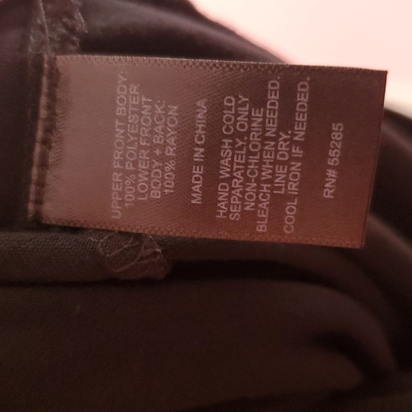 Express Black Embellished Cap Sleeves With Sheer At Shoulders - Picture 5 of 9